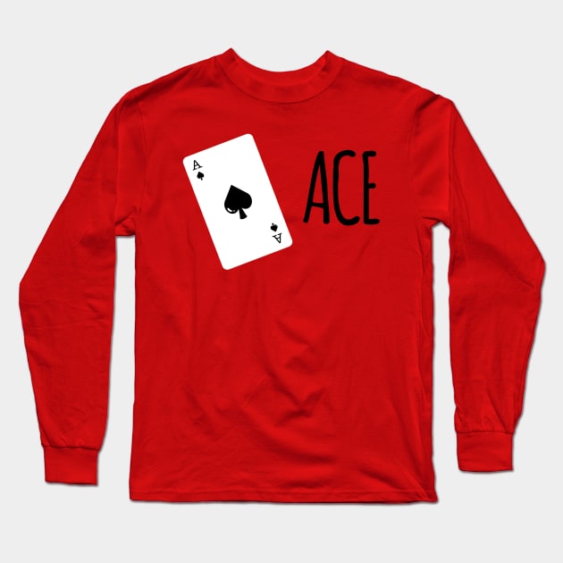 'Ace' Long Sleeve T-Shirt by bluevolcanoshop@gmail.com